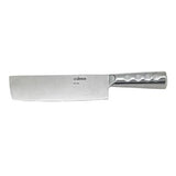 Winco KC-501 8" X 2-1/4" Stainless Steel Blade Chinese Cleaver with Steel Handle - Champs Restaurant Supply | Wholesale Restaurant Equipment and Supplies