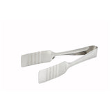 Winco PT-8 7-1/2" Stainless Steel Solid Pastry Tong - Champs Restaurant Supply | Wholesale Restaurant Equipment and Supplies