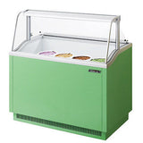 Turbo Air TIDC-47G Green Ice Cream Dipping Cabinet