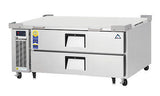 Everest ECB52D2 52" Double Drawer Chef Base - Champs Restaurant Supply | Wholesale Restaurant Equipment and Supplies