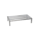 Winco ASDR-2060 Aluminum Dunnage Rack, 20'' X 60'' X 8'' - Champs Restaurant Supply | Wholesale Restaurant Equipment and Supplies