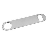 Winco CO-301 7" Stainless Steel Flat Bottle Opener - Champs Restaurant Supply | Wholesale Restaurant Equipment and Supplies