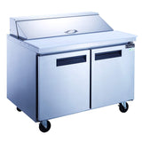 Dukers DSP48-12-S2 48'' Salad Prep Table