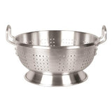 Thunder Group ALHDCO101 12 Qt Heavy Duty Aluminum Colander With Base And Handle - Champs Restaurant Supply | Wholesale Restaurant Equipment and Supplies