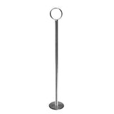 Thunder Group CRTCH018 18" Chrome Table Card Holder