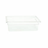 Thunder Group PLPA8124 Half Size 4" Deep Polycarbonate Food Pan - Champs Restaurant Supply | Wholesale Restaurant Equipment and Supplies