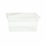 Thunder Group PLPA8126 Half Size 6" Deep Polycarbonate Food Pan - Champs Restaurant Supply | Wholesale Restaurant Equipment and Supplies