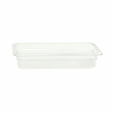 Thunder Group PLPA8132 Third Size 2 1/2" Deep Polycarbonate Food Pan - Champs Restaurant Supply | Wholesale Restaurant Equipment and Supplies