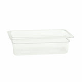 Thunder Group PLPA8134 Third Size 4" Deep Polycarbonate Food Pan - Champs Restaurant Supply | Wholesale Restaurant Equipment and Supplies