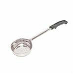 Thunder Group SLLD104P 4 Oz Stainless Steel Perforated Portion Controller with Grey Handle - Champs Restaurant Supply | Wholesale Restaurant Equipment and Supplies