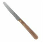 Thunder Group SLSK016 4" Round Tip Steak Knife with Wood Handle - Champs Restaurant Supply | Wholesale Restaurant Equipment and Supplies