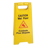 Thunder Group PLWFC024  24" x 12" Fold-Up Caution Sign