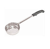 Thunder Group SLLD004 4 Oz Stainless Steel Solid Portion Controller with Grey Handle