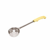 Thunder Group SLLD103P 3 Oz Stainless Steel Perforated Portion Controller with Ivory Handle