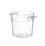 Thunder Group PLRFT001PC 1 QT Clear  Polycarbonate Round Food Storage Container