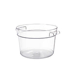 Thunder Group PLRFT012PC 12 QT Clear  Polycarbonate Round Food Storage Container