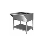 Klinger SW-2H-120 2 Well Electric Steam Table
