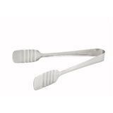 Winco PT-875 9" Stainless Steel Solid Pastry Tong - Champs Restaurant Supply | Wholesale Restaurant Equipment and Supplies