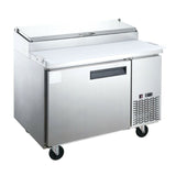 Dukers DPP44 44'' Single Door Pizza Prep Table