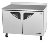 Turbo Air TWF-48SD Super Deluxe 48" Double Door Worktop Freezer - Champs Restaurant Supply | Wholesale Restaurant Equipment and Supplies