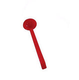 Thunder Group PLOP009RD 8 1/2" Red Polycarbonate 3/4 Oz One Piece Ladle