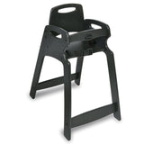 Koala Kare KB833-02 Black Assembled Recycled Plastic High Chair