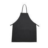 Winco BA-3226BK Black Full Length Bib Apron - Champs Restaurant Supply | Wholesale Restaurant Equipment and Supplies