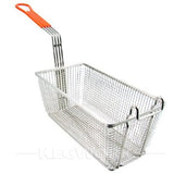 Winco FB-10 12-1/8" X 6-1/2" X 5-3/8" Wire Mesh Fry Basket - Champs Restaurant Supply | Wholesale Restaurant Equipment and Supplies