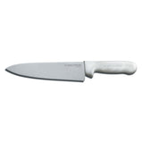 Dexter Russell S145-8PCP 8" Chef's Knife w/ Polypropylene White Handle