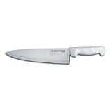 Dexter Russell P94831 10" Chef's Knife w/ Polypropylene White Handle