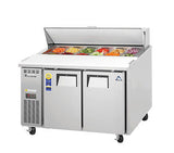 Everest EPR2 48" Standard Top Sandwich Prep Table (Side Mount) - Champs Restaurant Supply | Wholesale Restaurant Equipment and Supplies