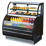 Turbo Air TOM-W-50SB Open Display Merchandiser