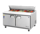 Everest EPBNWR2 60" Standard Top Sandwich Prep Table - Champs Restaurant Supply | Wholesale Restaurant Equipment and Supplies