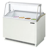 Turbo Air TIDC-47W White Ice Cream Dipping Cabinets