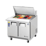 Everest EPBSR2 36" Mega Top Sandwich Prep Table - Champs Restaurant Supply | Wholesale Restaurant Equipment and Supplies