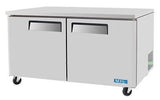 Turbo Air MUF-60 60" Double Door Undercounter Freezer - Champs Restaurant Supply | Wholesale Restaurant Equipment and Supplies