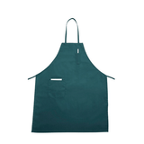 Winco BA-PGN Green Full Length Bib Apron W/ Pocket - Champs Restaurant Supply | Wholesale Restaurant Equipment and Supplies