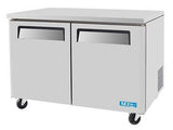 Turbo Air MUF-48 48" Double Door Undercounter Freezer - Champs Restaurant Supply | Wholesale Restaurant Equipment and Supplies