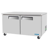 Turbo Air MUR-60 60" Double Door Undercounter Refrigerator