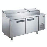 Dukers DPP70 70'' Pizza Prep Table