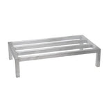 Winco ASDR-2048 Aluminum Dunnage Rack, 20'' X 48'' X 8'' - Champs Restaurant Supply | Wholesale Restaurant Equipment and Supplies