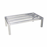 Winco ADRK-2048 Aluminum Dunnage Rack, 20'' X 48'' X 12'' - Champs Restaurant Supply | Wholesale Restaurant Equipment and Supplies