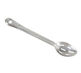 Winco BSST-15 15" Stainless Steel Slotted Basting Spoon - Champs Restaurant Supply | Wholesale Restaurant Equipment and Supplies