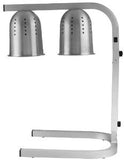Winco EHL-2 Twin Bulb Standing Heat Lamp - Champs Restaurant Supply | Wholesale Restaurant Equipment and Supplies