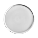 Thunder Group ALPTCS012 Aluminum 12" Coupe Style Pizza Tray - Champs Restaurant Supply | Wholesale Restaurant Equipment and Supplies