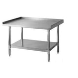 30" X 60" Stainless Steel Equipment Stand with Galvanized Undershelf