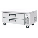 Atosa MGF8451 52" Commercial 2 Drawer Refrigerated Chef Base