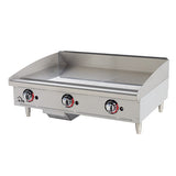 Star 636TF 36" Thermostatic Control Natural Gas Griddle | 84,900 BTU