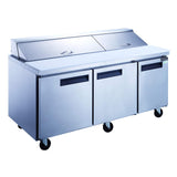 Dukers DSP72-20-S3 72-Inch Sandwich Prep Table