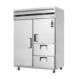 Everest Refrigeration ESWQ2D2 Reach-In Refrigerator/Freezer Combo